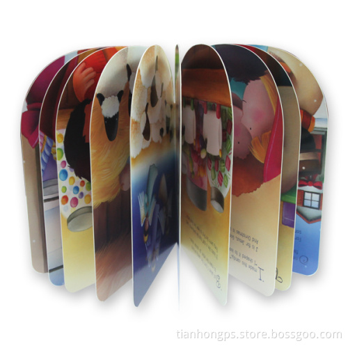 Custom Board Book, Special Shape, Children Book (OEM-EH404)